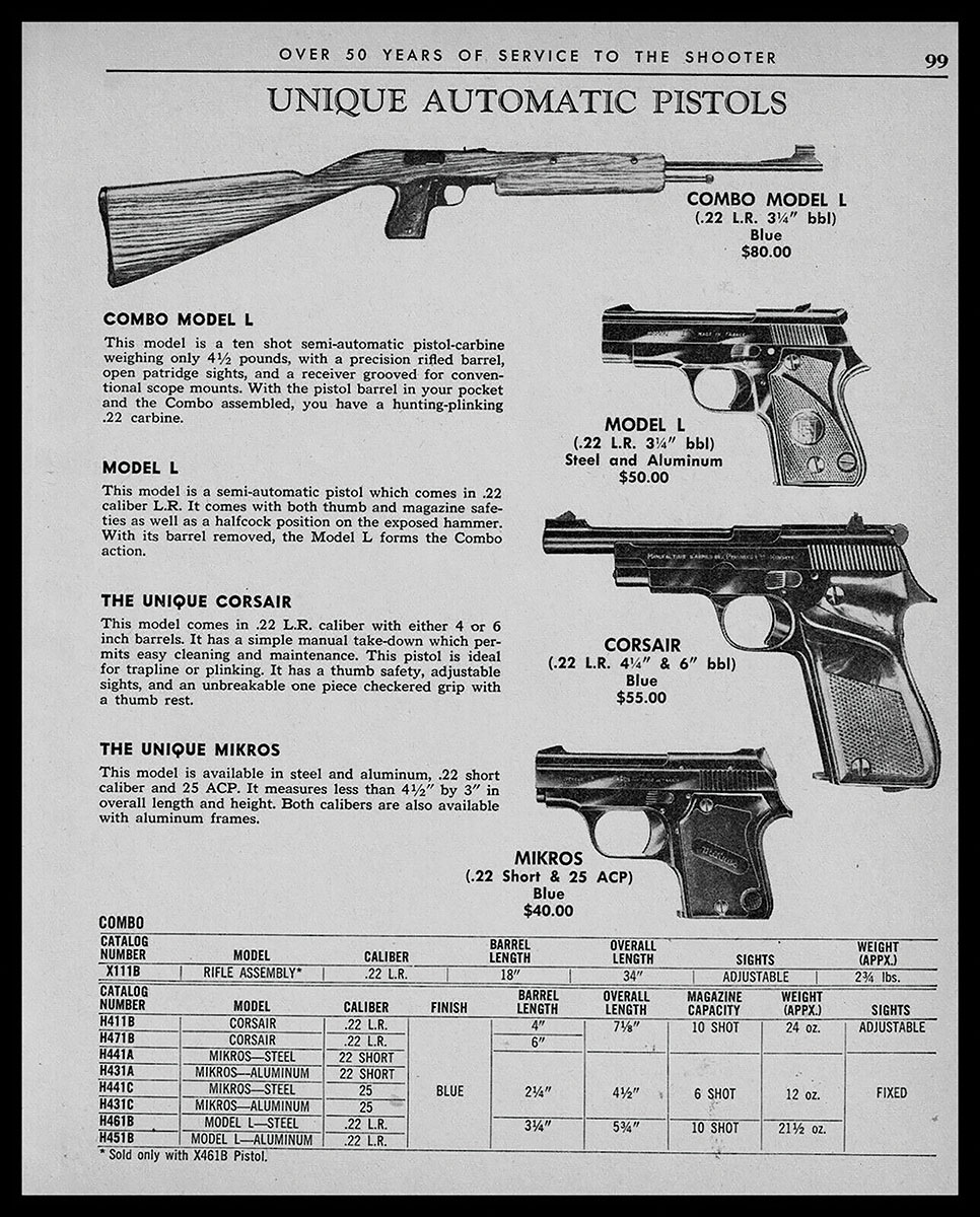 The FI Combo was selling for $80 in 1968 when it died of “Saturday night special” fever.